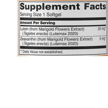 Lutein & Zeaxanthin Softgels